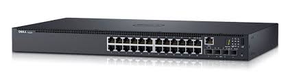 N1524 Dell EMC PowerSwitch 24 Ports GE, 4 SFP+ Slot Uplink