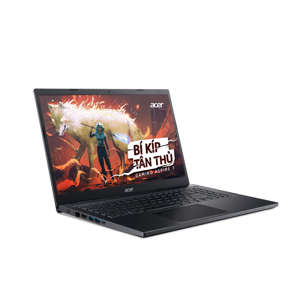Laptop Gaming Acer Aspire 7 A715-76G-5806 - NH.QMFSV.002 (Core i5-12450H | RTX 3050 | 15.6 inch FHD, IPS, 144Hz | 16GB | 512GB SSD, Win 11 | Vỏ Nhôm)