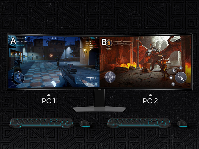 Màn hình Gaming SAMSUNG Odyssey OLED G9 G93SD LS49DG930SEXXV (49 inch - OLED - DQHD - 240Hz - 0.03ms - Cong)