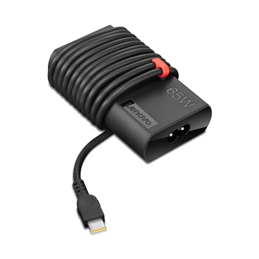 Adaptor sạc laptop chính hãng Lenovo ThinkPad 65W Slim AC Adapter (USB Type-C) -  EU/INA/VIE/ROK (4X20V24678)