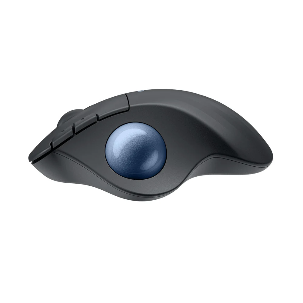 Chuột bi xoay không dây bluetooth Logitech Ergo Trackball M575S (Đen) (910-007031)