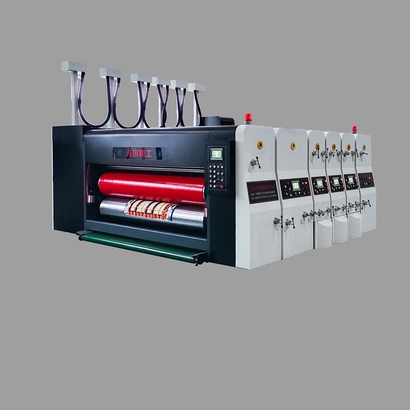 Máy in rãnh và cắt khuôn tự động Psb-6 để sản xuất hộp carton