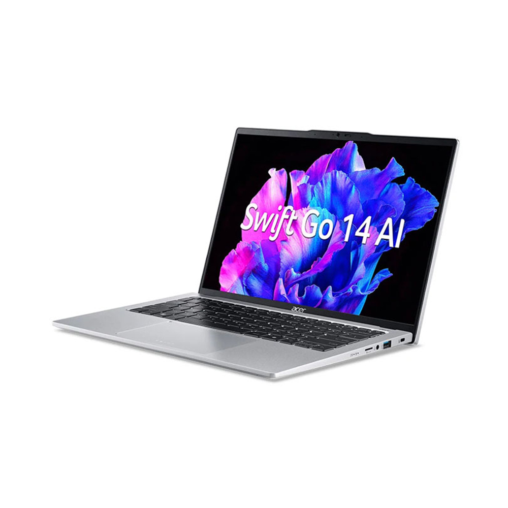 Laptop Acer Swift Go 14 SFG14-73-57FZ_NX.KSGSV.001 (Intel Core Ultra 5 125H | 16GB | 512GB | Intel Arc Graphics | 14 inch 2.8K OLED | Win 11 | Bạc)