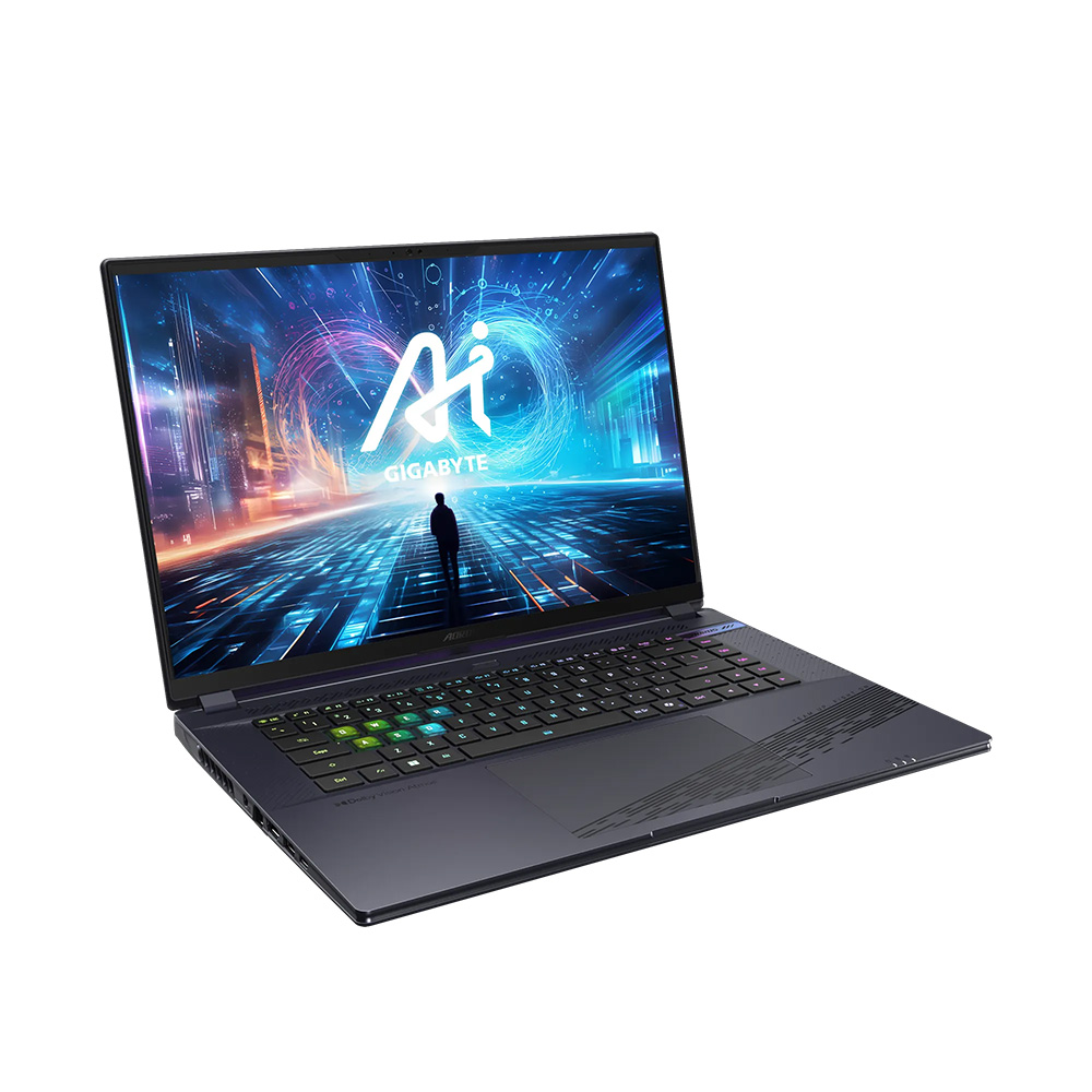 Laptop Gigabyte AORUS 16X ASG-53VNC54SH (Intel Core i7-14650HX | RTX 4070 8GB | 16 inch WQXGA 165Hz | 16GB | 1TB | Win 11 | Xám)