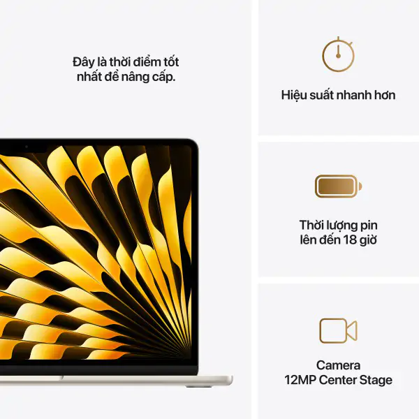 MacBook Air M4 13 inch 10GPU 10CPU 16GB 512GB - Chính Hãng VN