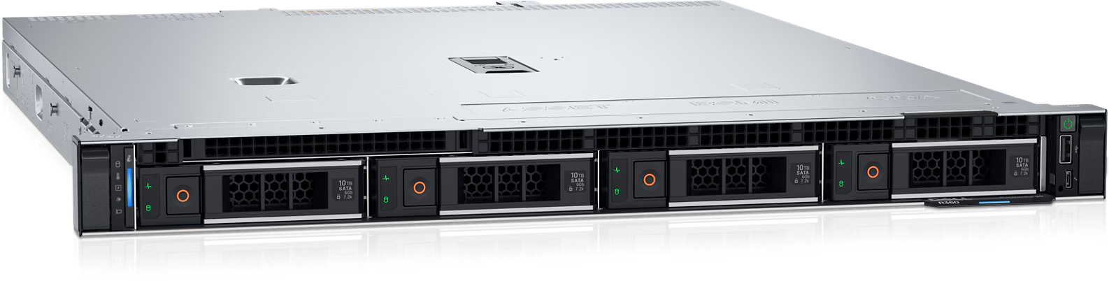 Máy chủ/ Server Dell R650 8x2.5": Silver 4310/ 16GB RDIMM 3200MTs/ 1.2TB 10K RPM SAS 12Gbps 512n 2.5in Hot-plug Hard Drive/ PERC H755/ iDRAC9 Ent/ DP 1GbE LOM + BC5720QP OCP/ 1 x 1400W PSU/ Bezel/ DVD/ No OS/ 4 Yrs Pro