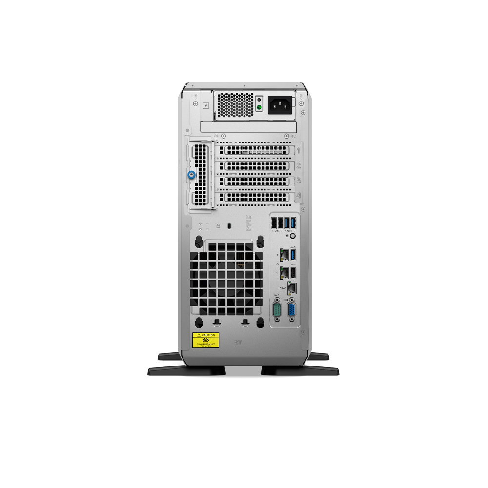 Máy chủ Dell PowerEdge T360 42SVRDT360-01A (Intel Xeon E-2434 3.4G | 16GB Ram | 2TB HDD | PERC H355 | iDRAC9, Express 16G | BC5720DP 1GbE LOM | DVDRW | HP PSU 600W | Power Cord | Bezel | Rails | 3Years)