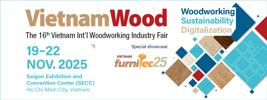 Triển lãm quốc tế ngành công nghiệp chế biến gỗ 2025
