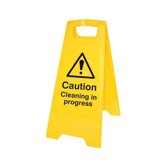 Bảng cảnh báo bằng nhựa gấp gọn, có thể tùy chỉnh