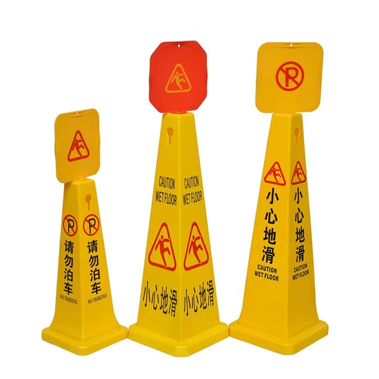 Biển báo bằng nhựa bền chắc, đảm bảo an toàn