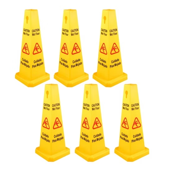 Biển báo bằng nhựa bền chắc, đảm bảo an toàn