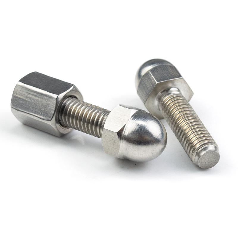 Bu lông đầu tròn lục giác tùy chỉnh kèm đai ốc lục giác
