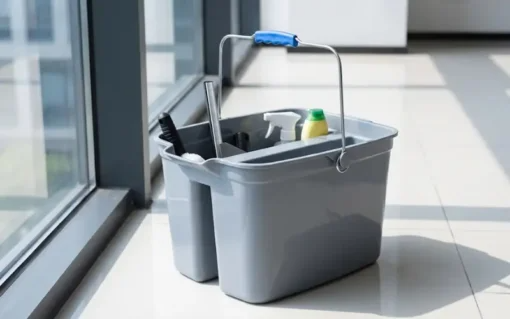 Xô đựng dụng cụ lau kính ChaoBao, 2 ngăn