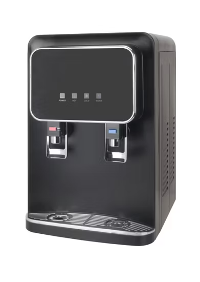 Máy phân phối nước để bàn với màn hình LED bằng kính