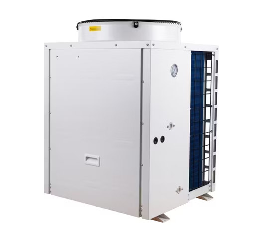 Máy bơm nhiệt không khí-nước sử dụng gas R407c, lý tưởng cho khách sạn, nhà hàng, không gian thương mại, cung cấp nước nóng để giặt rửa