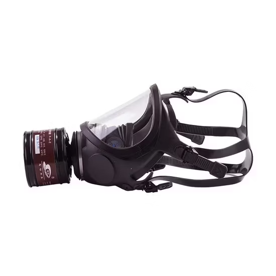 Mặt nạ bảo hộ bằng silicon chống khí độc/hóa chất/mặt nạ phòng độc