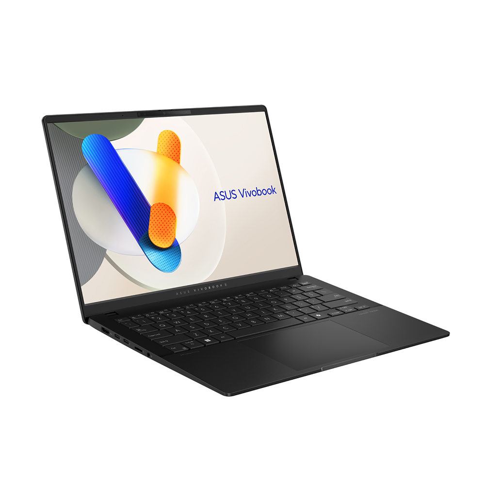 Laptop ASUS Vivobook S 14 OLED S5406SA-PP168WS (Intel Core Ultra 5 226V |Ram 16GB |SSD 512GB | Intel Arc | 14 inch 3K OLED | Win 11 | Office |Màu Đen) ảnh 2