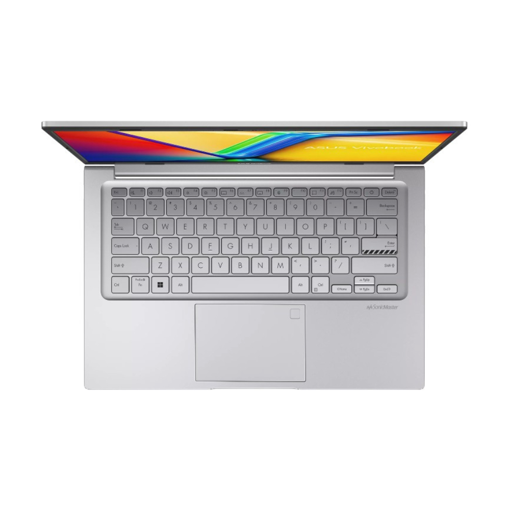 Laptop ASUS Vivobook X1404MA-EB029W (Thông số: Intel Core 7 350 | Intel Graphics | 14 inch FHD |Ram 16GB | 512GB WIn 11 | Bạc) ảnh 3