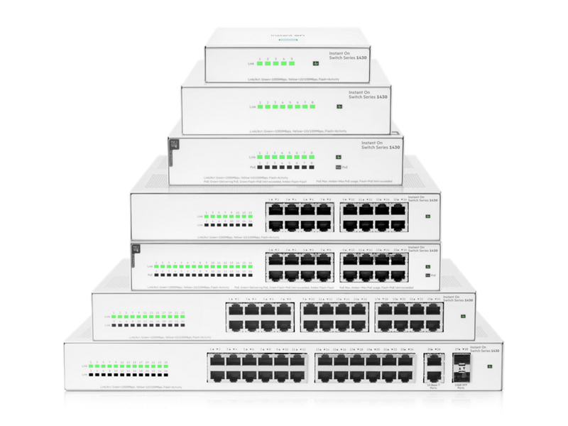 Switch Aruba Instant On 1430 26G 2SFP (R8R50A)