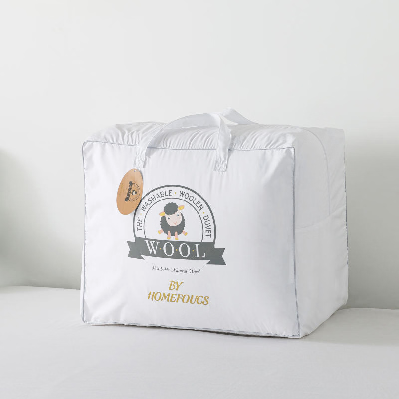 Chăn bông ngủ bằng len tự nhiên