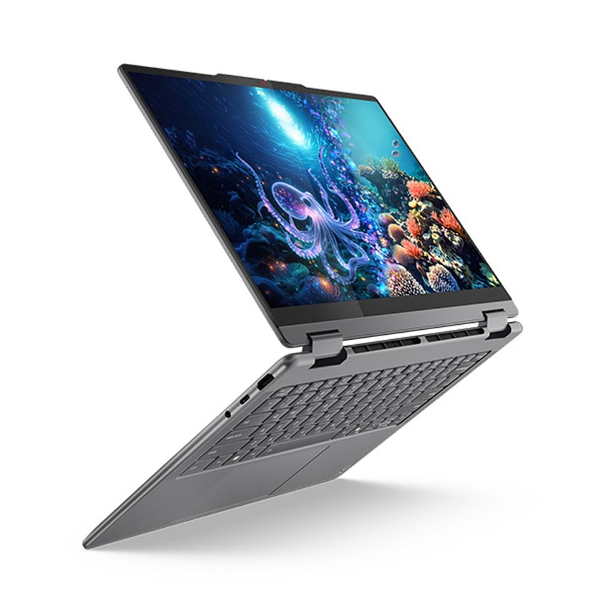 Laptop Lenovo Yoga 7 2 in 1 14ILL10 (83JQ0049VN) (U7 258V/32GB RAM/1TB SSD/14 2.8K Oled Cảm ứng/Win11/Office365/Xám)