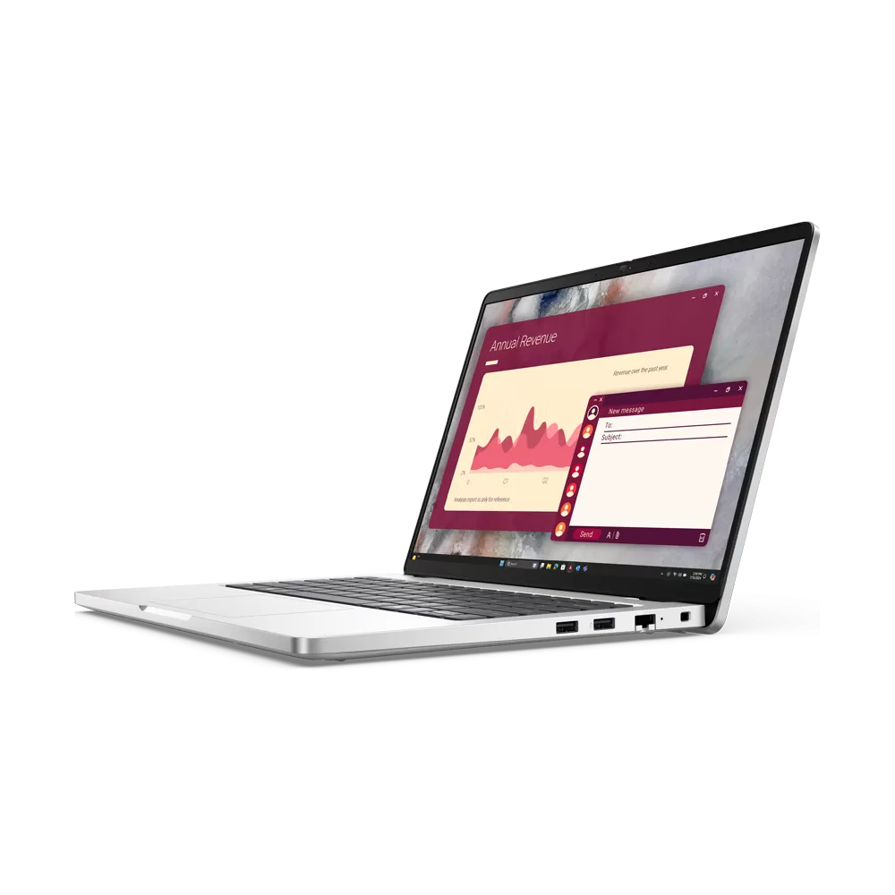 Dell Pro 14 PC14250 Core Ultra 5 235U RAM 16GB SSD 256GB 14 inch FHD+ Windows 11 - Silver