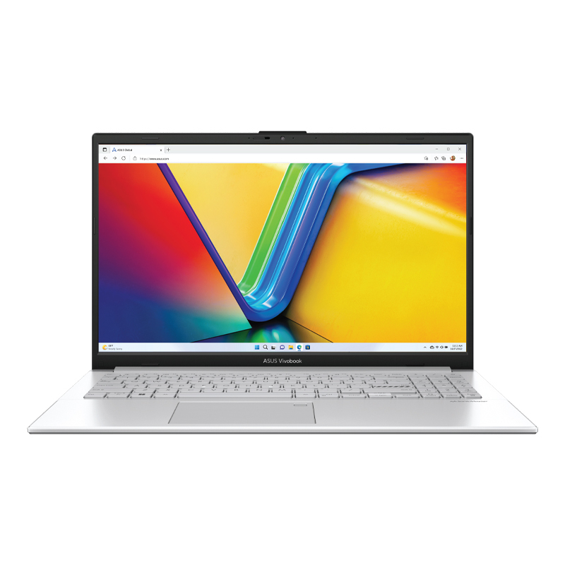 Máy tính Laptop ASUS Vivobook Go 15 E1504FA-BQ340W (Ryzen 5 40 | 16GB | 512GB | AMD Radeon | 15.6 inch FHD | Win 11 | Bạc)