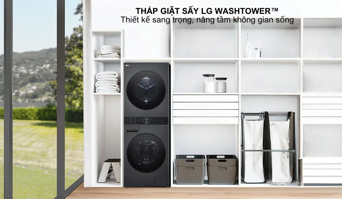 Máy giặt sấy LG WT1410NHB 14/10kg