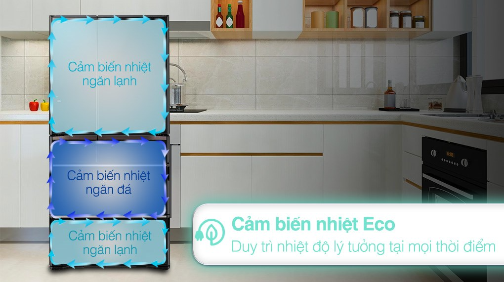 Tủ lạnh Hitachi Inverter 615 lít Multi Door R-WX620KV