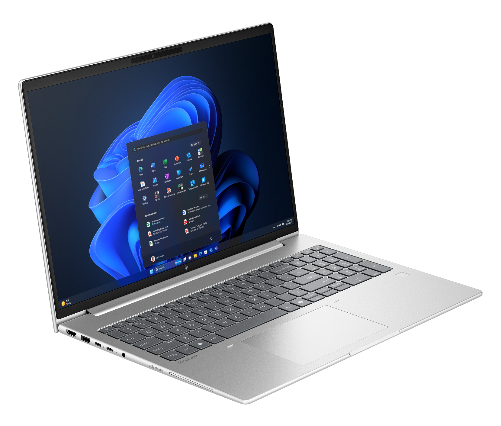 HP ELITEBOOK 6 G1a 16" (AMD Ryzen 5 PRO 230/16GB DDR5 RAM/1TB SSD/16" FHD+/AMD Radeon Graphics/3 CELL/WLAN AX+BT/FINGERPRINT/WIN11 HOME 64/SILVER/1.750KG)