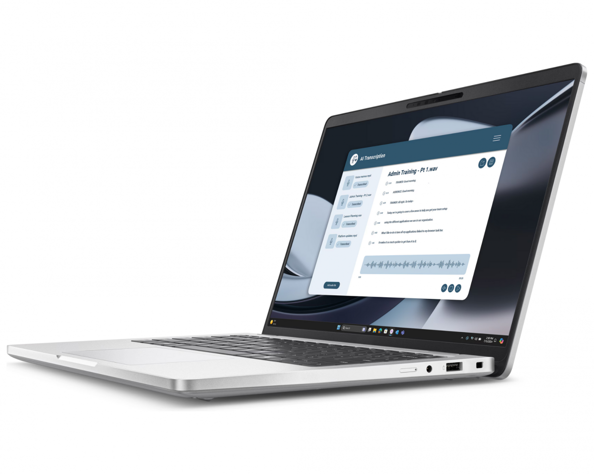 Laptop Dell Pro 14 PLUS PB14255 (RYZEN™ AI 7 PRO 350/32GB LPDDR5x RAM/1TB SSD/14" FHD+/AMD RDNA™/WI-FI + BT/3 CELL 55 WHR/WIN 11 PRO/Màu Platinum Silver)