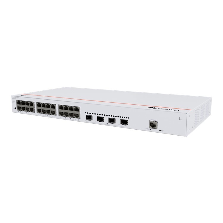 Thiết bị chuyển mạch S220-24P4X (24*10/100/1000BASE-T ports(400W PoE+), 4*10GE SFP+ ports, built-in AC power)