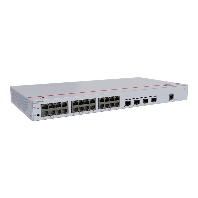 Thiết bị chuyển mạch S220-24P4X (24*10/100/1000BASE-T ports(400W PoE+), 4*10GE SFP+ ports, built-in AC power)