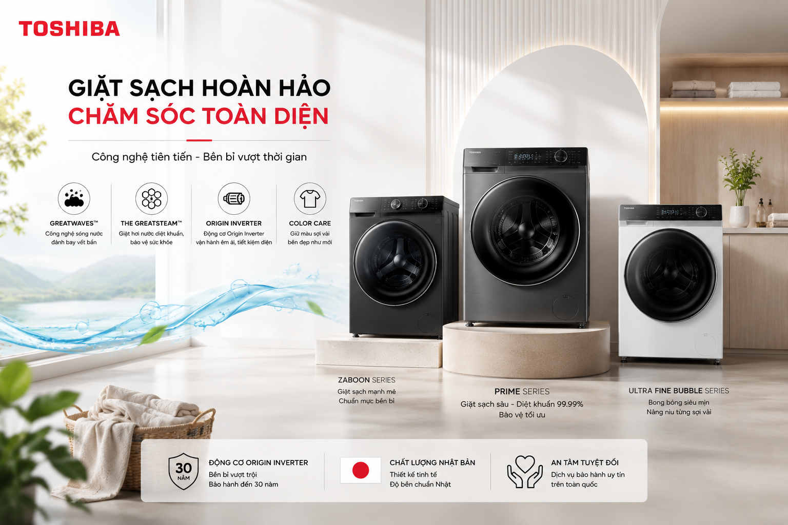 Máy Giặt TOSHIBA