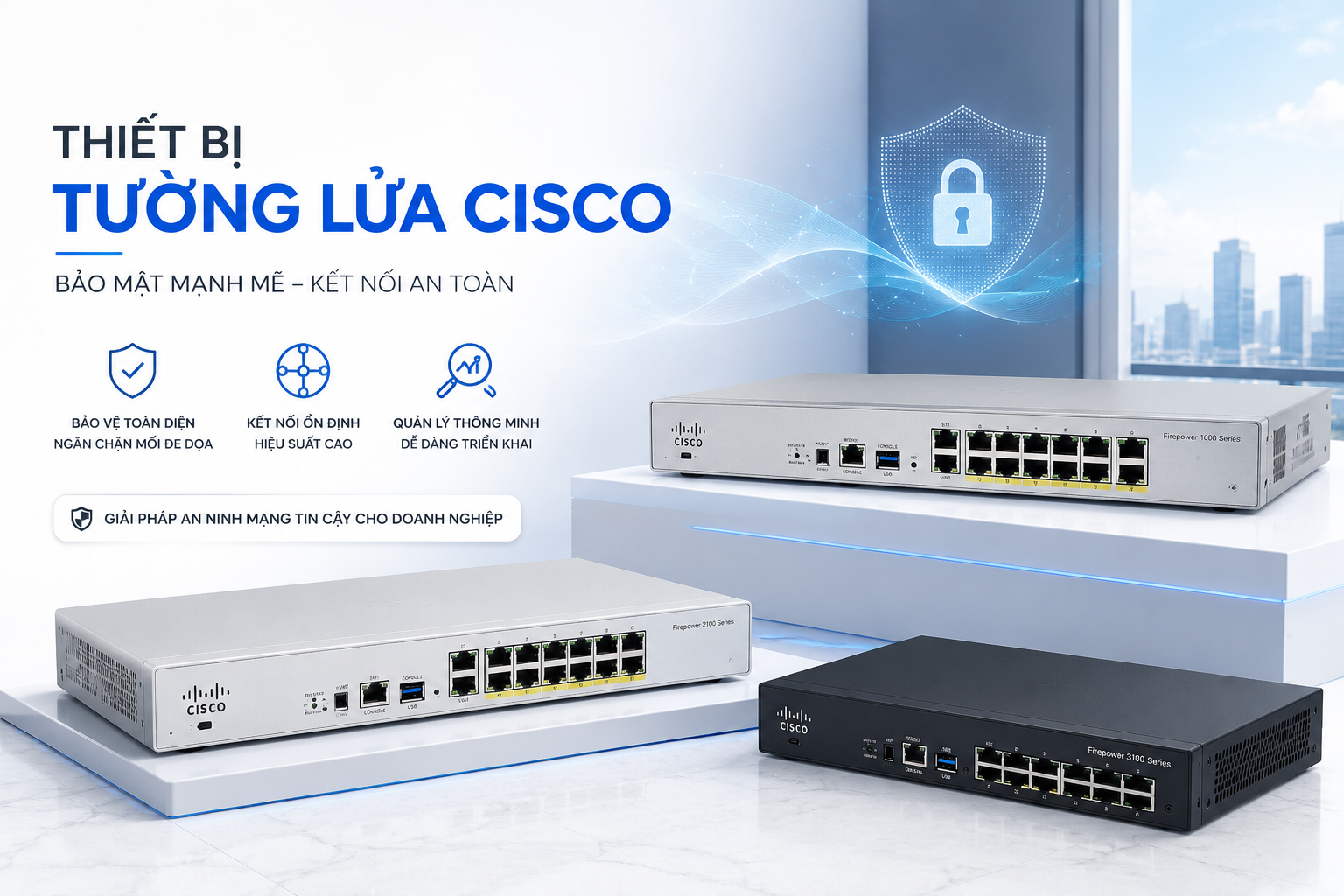 Thiết bị tường lửa Cisco
